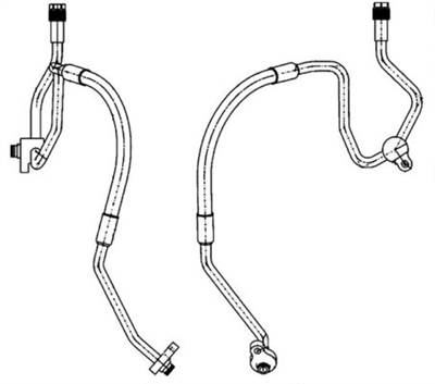 MAHLE AP 120 000P - nagynyomású cső, klímaberendezés FORD