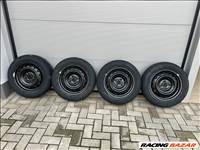  15" újszerű (gyári felni) lemezfelni, rajta 175/65 új Vredestein téli gumi gumi 