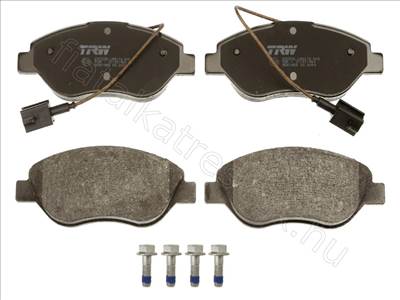 FÉKBETÉT KÉSZLET, TÁRCSAFÉK - BRAVO, MITO, DELTA - GDB1855, GDB1855 -  - TRW Egyéb GDB1855