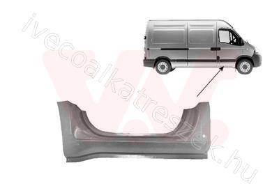 Küszöb borítás külső jobb 99>14 - DAILY - UT.99466969, VWZ4387102 - Utángyártott új 99466969