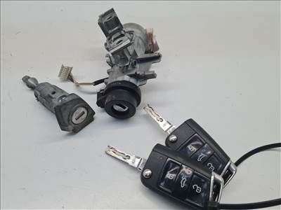 Volkswagen Golf VII gyújtáskapcsoló zárhengerrel és kulcsokkal (29005) 1k0905851 5g0905865a