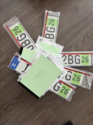 I rendszám  | P rendszám 2026 – Készleten, azonnal vihető 