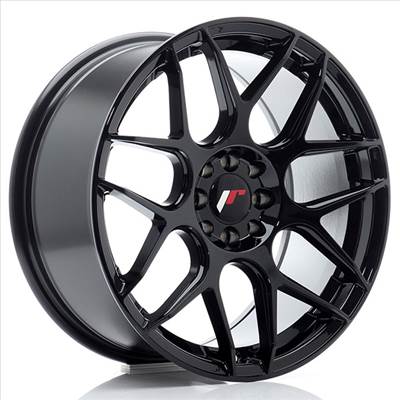 Japan Racing JR18, 8x17, 5x100/114,3, ET35, fényes fekete 17 coll-os alufelni