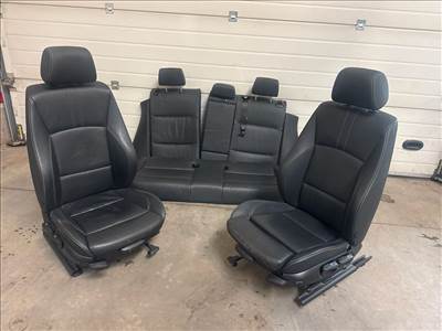 BMW F25 X3 Fűthető Fekete bőr ülés szett x3f25