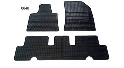 Citroen C4 Picasso II Frogum 0648  fekete gumiszőnyeg szett