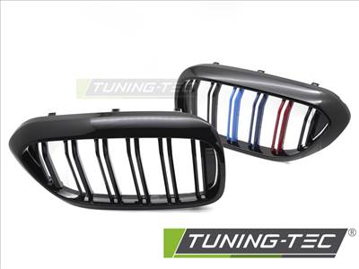 BMW G30/G31 (17-20) FÉNYES FEKETE TRI-COLOUR Tuning-Tec Hűtőrács
