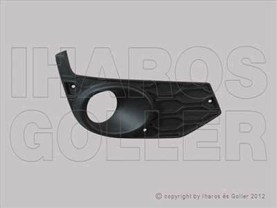 Iveco Daily 2014-2019 - Rács a lökhárítóba jobb, ködlámpás (City)