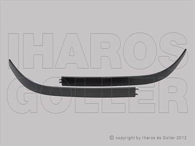 Ford Focus 1998-2004 - Első lökh. alsó spoiler szett (bal+jobb) (01.10-)