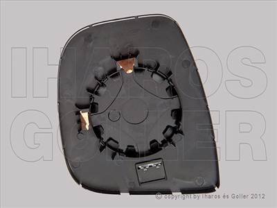 Citroen Jumpy 2016- - Tükörlap cserélhető jobb, domború, fűth.