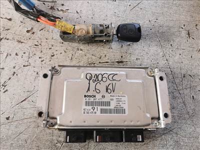 Peugeot 206 CC 110 motorvezérlő  9650347980 0261207477