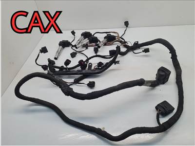 Volkswagen Golf VI 1.4 TSI CAX motor kábelköteg (30445) 03c972619ce