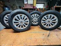  5x112 VW 16" lemezfelni+dísztárcsa  215/60 Pirelli tèligumikkal DOT4819 5,5mm  55000Ft/garnitúra 