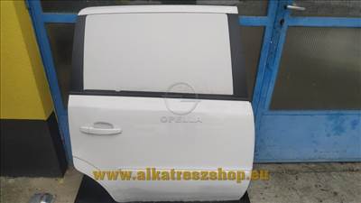 Opel Zafira B jobb hátsó ajtó - fehér