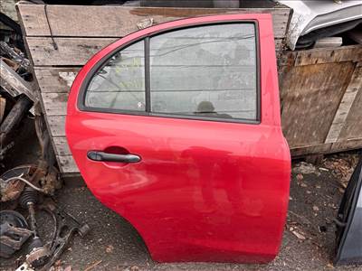 NISSAN MICRA IV (K13) Jobb hátsó Ajtó (Részeivel)