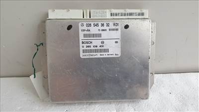 512386 Mercedes A 168, ESP Menetstabilizátor Modul, 0265453632,  0265109431
