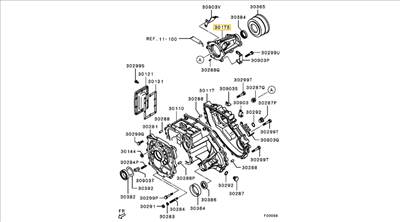 3201A057 Mitsubishi L200 Terepváltó Hátsó Kardánkihajtás Fedél (2.5 DI-D 4D56, 3.2 DI-D 4M41, 2005–2015)