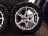 4 db Titan alufelni 4x100 6x15 ET38 kf: 70,4-56,6 mm tehermentesítő gyűrűvel