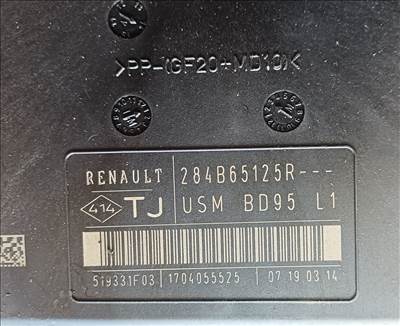 Renault Mégane III 1.5 dCi 1.5 110 FAP Biztosítéktábla  284b65125r