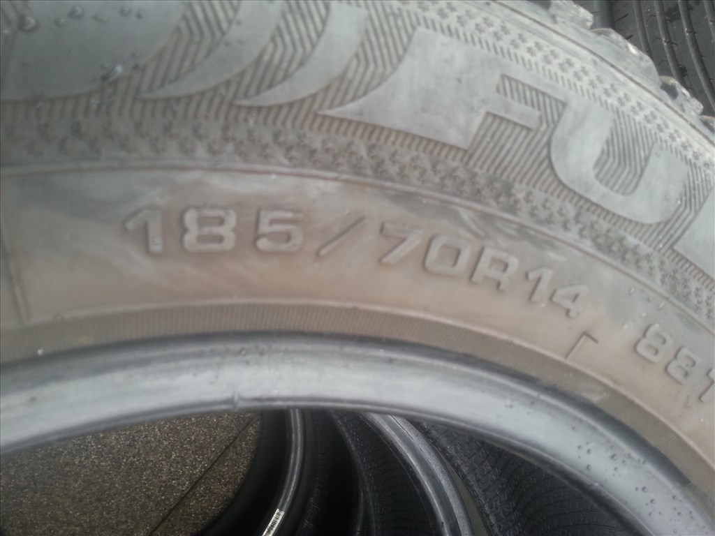  185/70R14 Fulda Kristall Montero használt téli gumi  5. kép