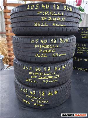  205/40  18 " Pirelli  DOT 3522 6mm   15000Ft/db