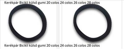 Kerékpár Bicikli külső gumi 20 colos 24 colos 26 colos 28 colos