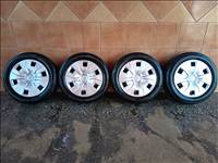 SEAT IBIZA 15" LEMEZFELNI 5X100 NYÁRI 185/60R15 GUMIVAL OLCSÒN!!!