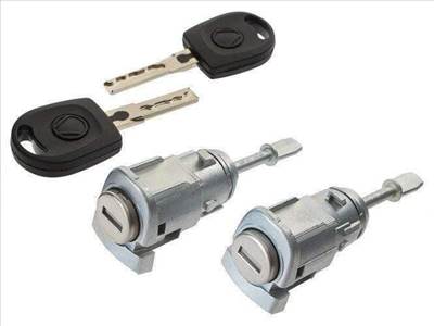 VW Passat B5 zárbetét szett + kulcs