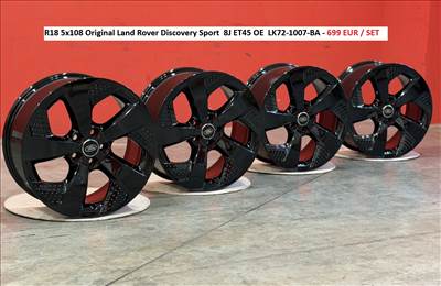 R18 5x108 Original Land Rover Discovery Sport  8J ET45 OE  LK72-1007-BA gyári alufelnik felnik