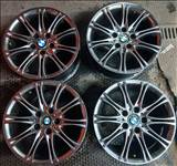 BMW X3 E83  5x120 17" GMP alufelnik, 215/65R17 használt Goodyear téli gumi 