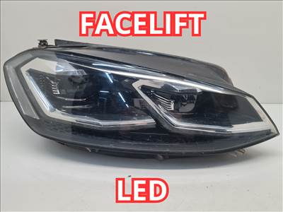 Volkswagen Golf VII jobb fényszóró (facelift, LED) (29010) 5g1941082