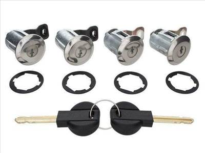 Peugeot Partner zárbetét, zárhenger 4 db-os készlet