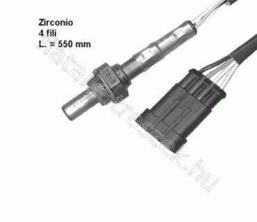 LAMBDASZONDA 4 VEZETÉKES L.550 mm - MAREA, BRAVO, MULTIPLA, STILO, ALBEA, BRAVA - MD.81051 -  - MEAT & DORIA Utángyártott új 81051