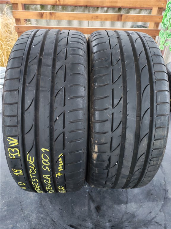  225/40 R19  93W Bridgestone  Potenza S001 DOT 4820  7mm 17500Ft/db 2. kép