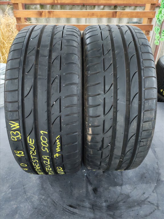  225/40 R19  93W Bridgestone  Potenza S001 DOT 4820  7mm 17500Ft/db 4. kép