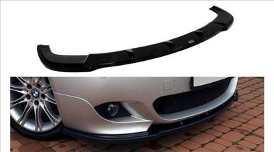 BMW E60 M-Packet Maxton Design lakkozott fekete spoiler koptató