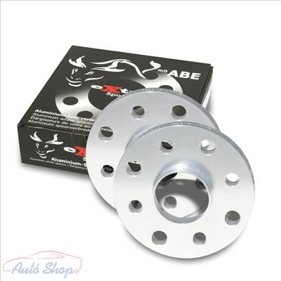 Nyomtávszélesítő NJT eXtrem SportSpacer keréktávtartó, 30mm 4/100/108, Audi/BMW/Seat/Skoda/VW, NLB 57,1 mm, tehermentesitő gyűrűvel