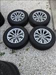  5x112 lyukosztású 18" újszerű (gyári felni) alufelni, rajta 255/60 használt Bridgestone téli gumi 