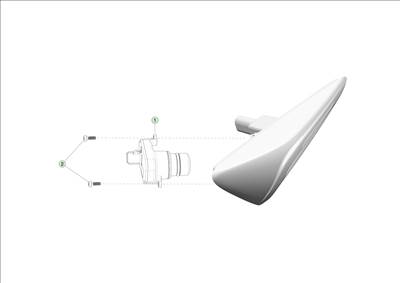 Tesla Model 3 Highland 2023-tól Irányjelző kamera