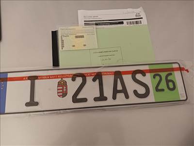 I rendszám P rendszám 2026!