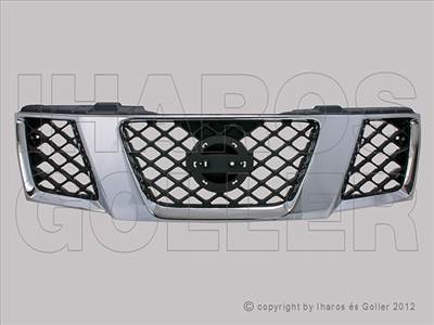 Nissan Pathfinder 2005-2010 - Hűtődíszrács króm/fekete (-10)