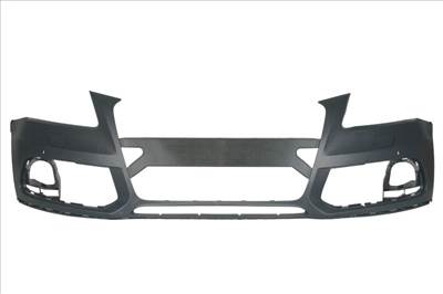 Audi Q5 8RB 2012.09.01-2016.12.31 utángyártott új első lökhárító  felső rész alapozott, fényszóró mosó, szenzor helyes 8r0807065cgru