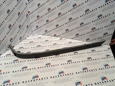 BMW E39 sedan fekete króm csíkos jobb hátsó lökhárító díszléc - PDC-s