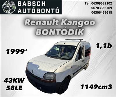 Renault (KC) Kangoo I Bontott Alkatrészei