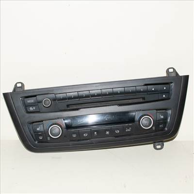 BMW 3er F30-F31 klíma- és rádióvezérlő panel 