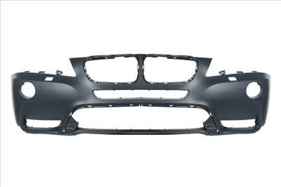 BMW X3 (F25) 2014-2017 utángyártott új első lökhárító alapozott, fényszóró mosó helyes 51117261188