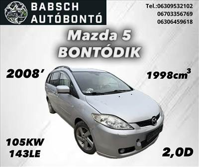 Mazda 5 (CR1) Bontott Alkatrészei
