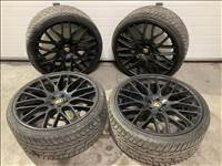  5x112 lyukosztású 22" használt alufelni, rajta 255/30 újszerű Haida nyári gumi gumi 