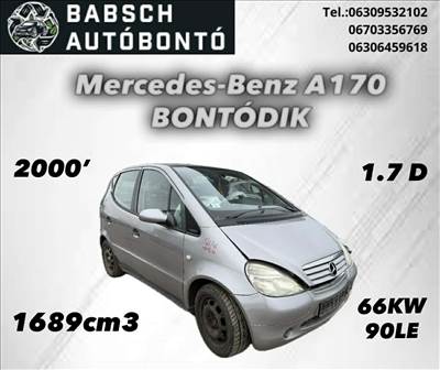 Mercedes A 170 (W168) bontott alkatrészei