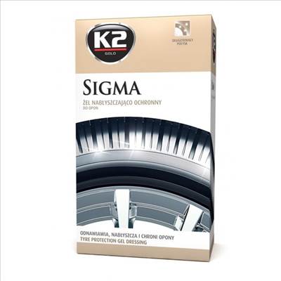Gumiápoló gél, applikátor szivaccsal 500 ml, K2 Sigma G157