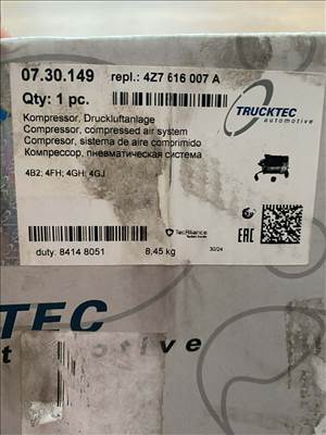 Audi A6 C5 Légrugó kompresszor 0730149